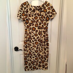 Cheetah print Dress